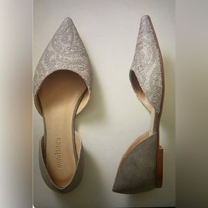 Sundance Fountainebleau Dark Taupe Flats Size 39 US 8